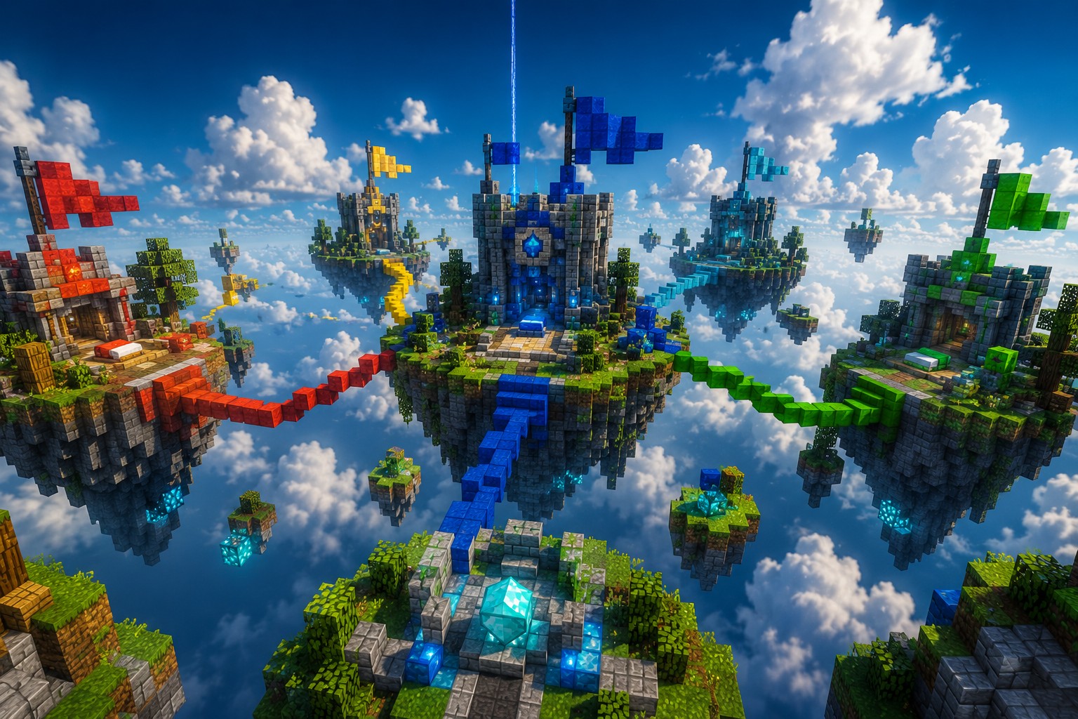 LowerBlock BedWars arena